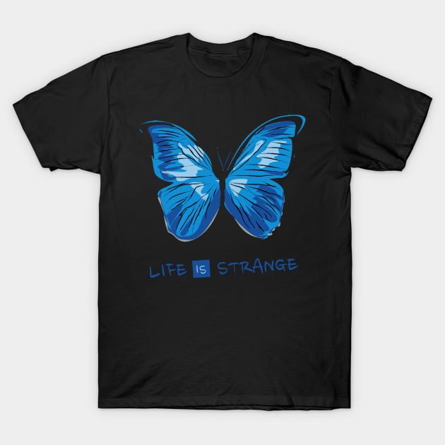 Life is Strange - Blue Butterfly T-Shirt by MMXX